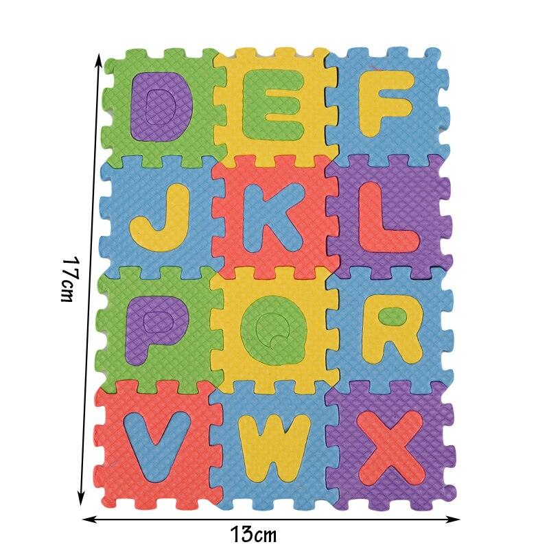 Tapete de EVA com letras