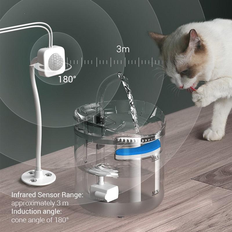 Bebedouro com sensor de movimento